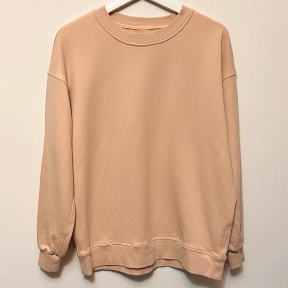 Lululemon • 6* • Perfectly Oversized Crew Sweatshirt Cotton French Terry